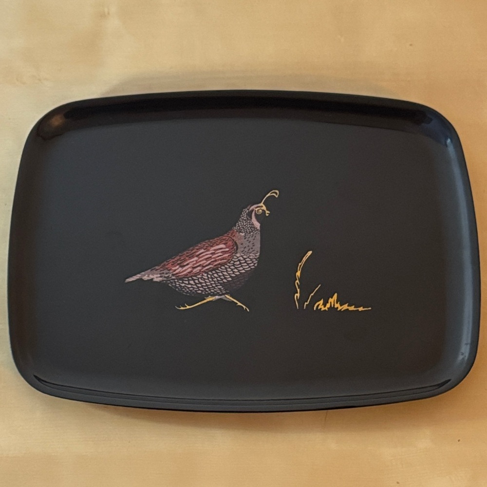 Courac of Monterey 12.5” mid century cocktail tray